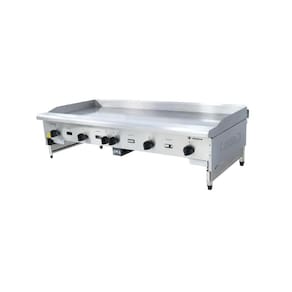 Chapa Americana Lisa 18mm Inox A Gás 150 Cm Cg150 - Venâncio