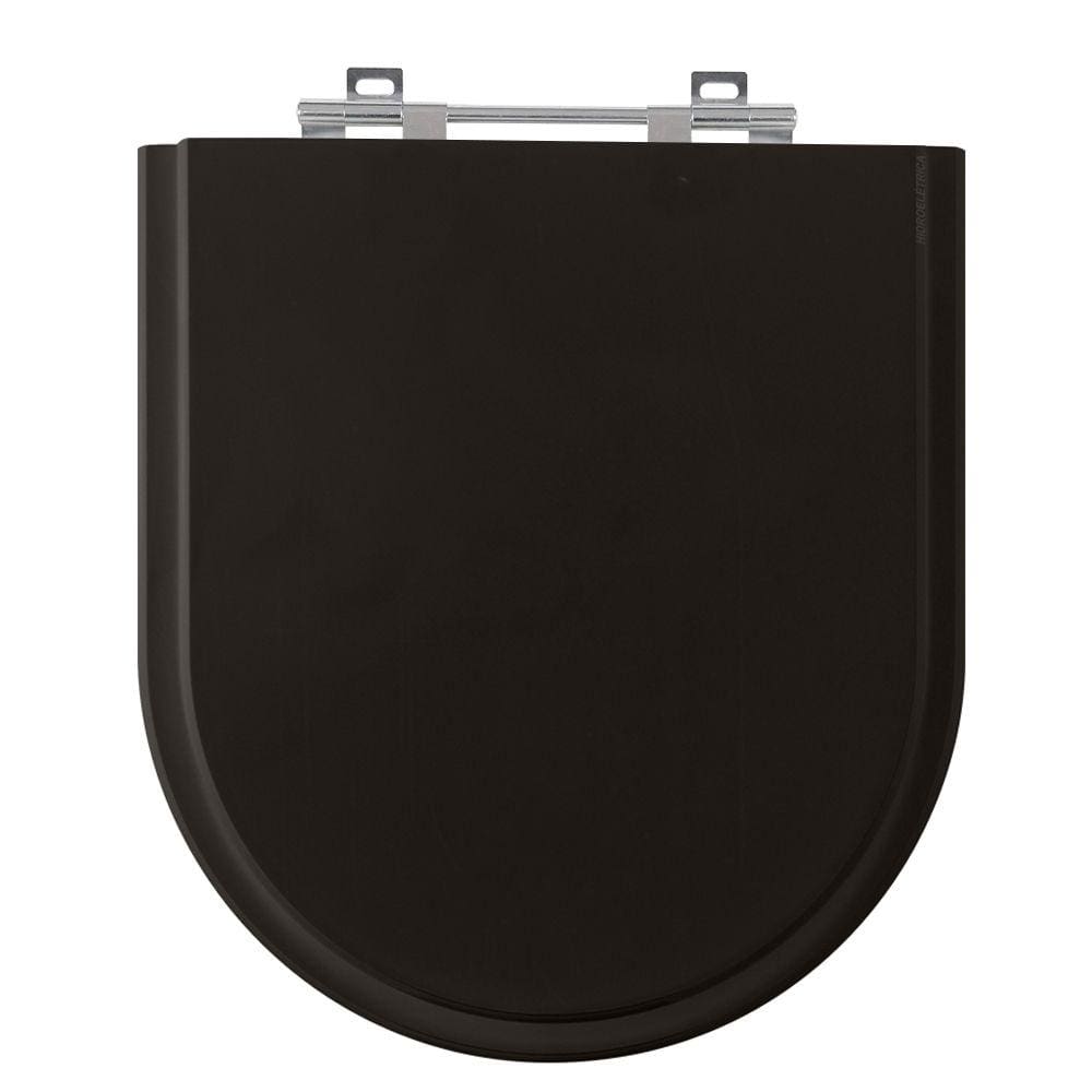 Tampa de Vaso Nexo Preto Tampa para Vaso Roca de Madeira Laqueada