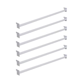 Kit - 6 Réguas Para Gondola 91cm - Sa Gondolas