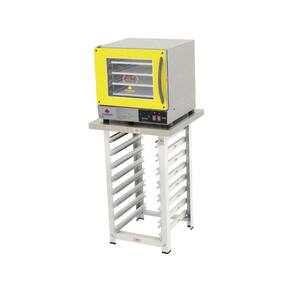 Kit - Forno Turbo Prp-004 Plus Digital 220v Amarelo + Bancada Mes-004 - Progás 220v