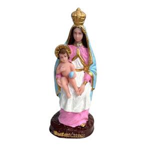 Escultura Nossa Senhora Das Candeias 13,5 Cm Resina