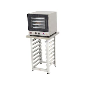 Kit - Forno Turbo Prp-004 127v Preto + Bancada Mes-004 - Progás 127v