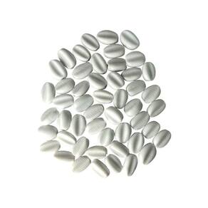 Kit Com 10 Firmas De Búzios 22 Mm Branca Murano Guias