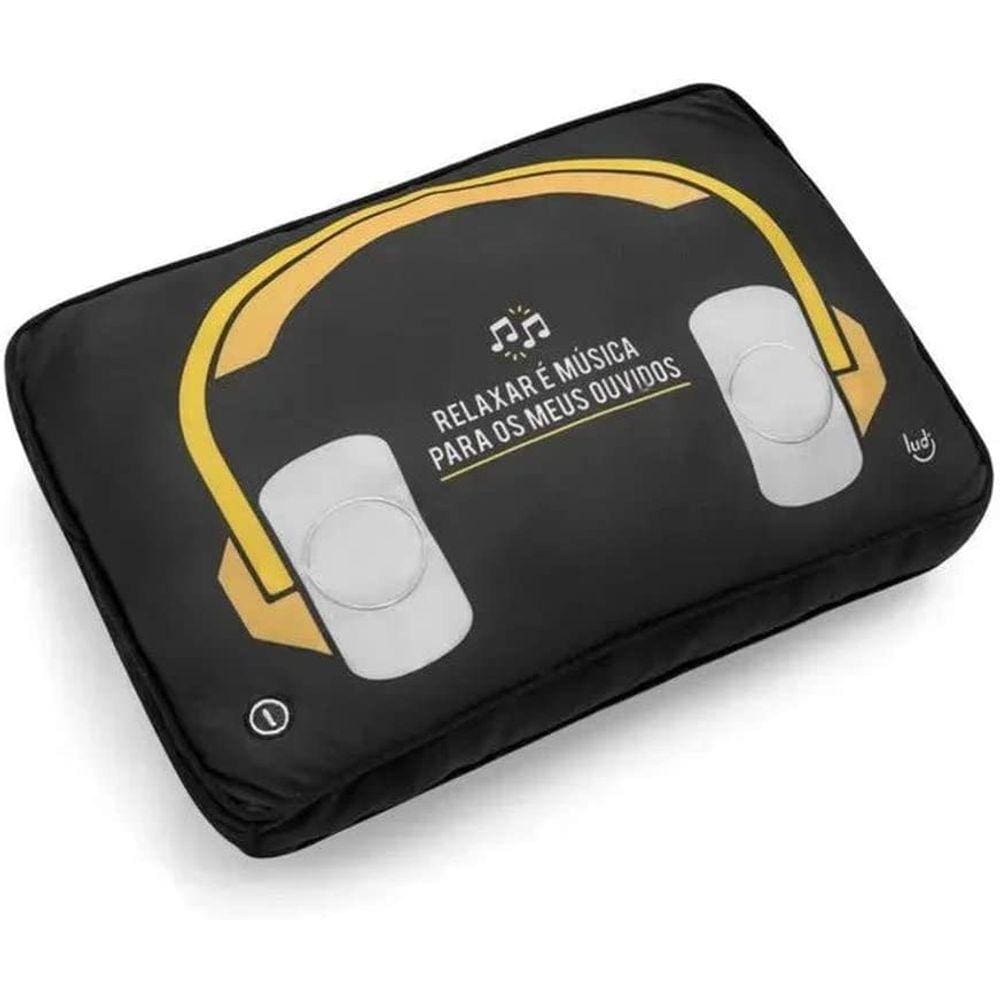 Almofada Massageadora Speaker Musica