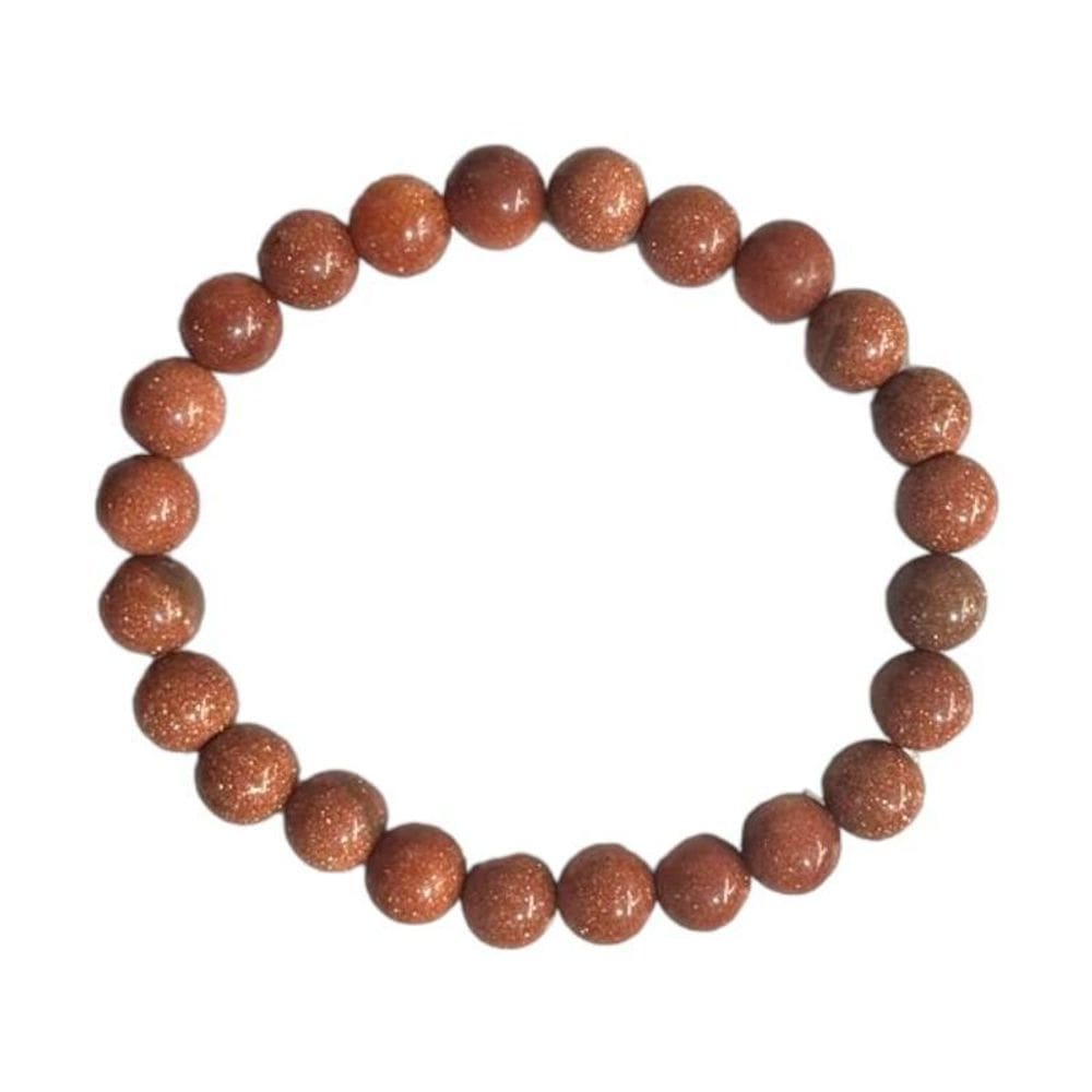 Pulseira Pedra Do Sol Natural 8Mm Sucesso