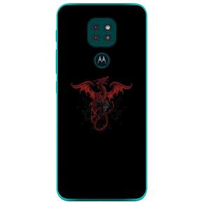 Capa Adesivo Skin255 Verso Para Motorola Moto G9 2020