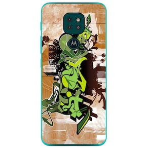 Capa Adesivo Skin072 Verso Para Motorola Moto G9 2020