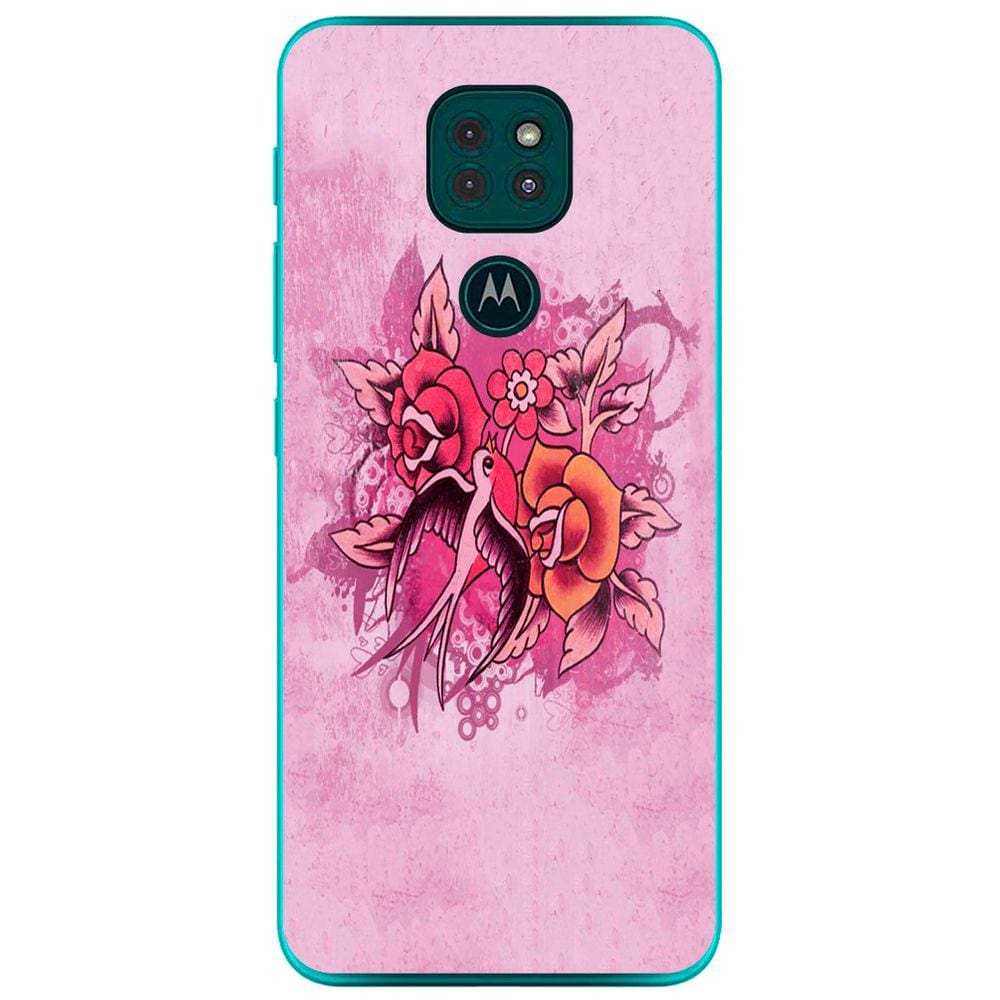 Capa Adesivo Skin007 Verso Para Motorola Moto G9 2020