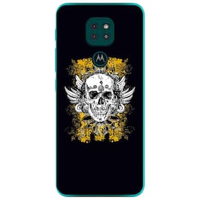 Capa Adesivo Skin374 Verso Para Motorola Moto G9 2020