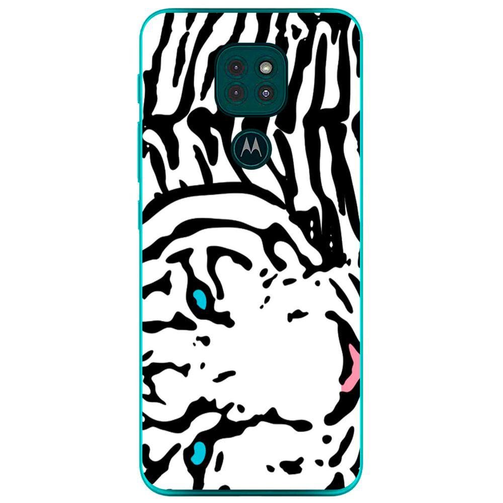 Capa Adesivo Skin047 Verso Para Motorola Moto G9 2020