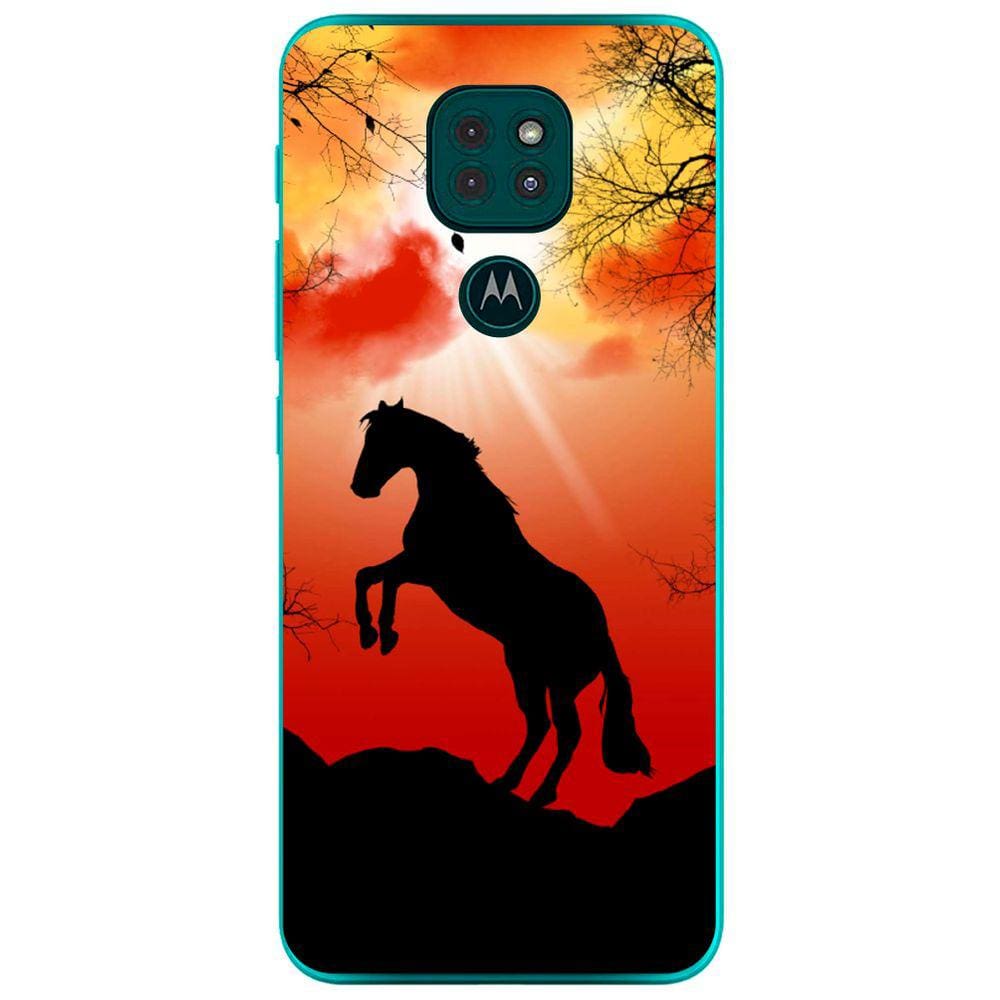 Capa Adesivo Skin377 Verso Para Motorola Moto G9 2020