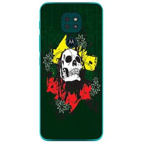 Capa Adesivo Skin024 Verso Para Motorola Moto G9 2020