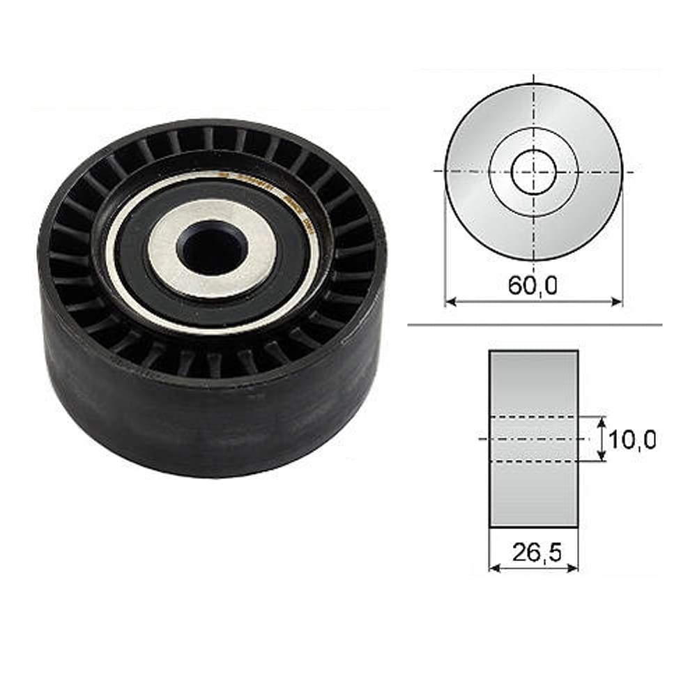 Polia Correia Alternador Berlingo C4 Xsara 206 207 Hoggar Lh106027