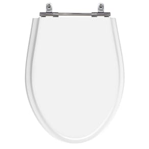 Assento Sanitário Absolute Branco Neve Tampa para Vaso Ideal de Madeira Laqueada