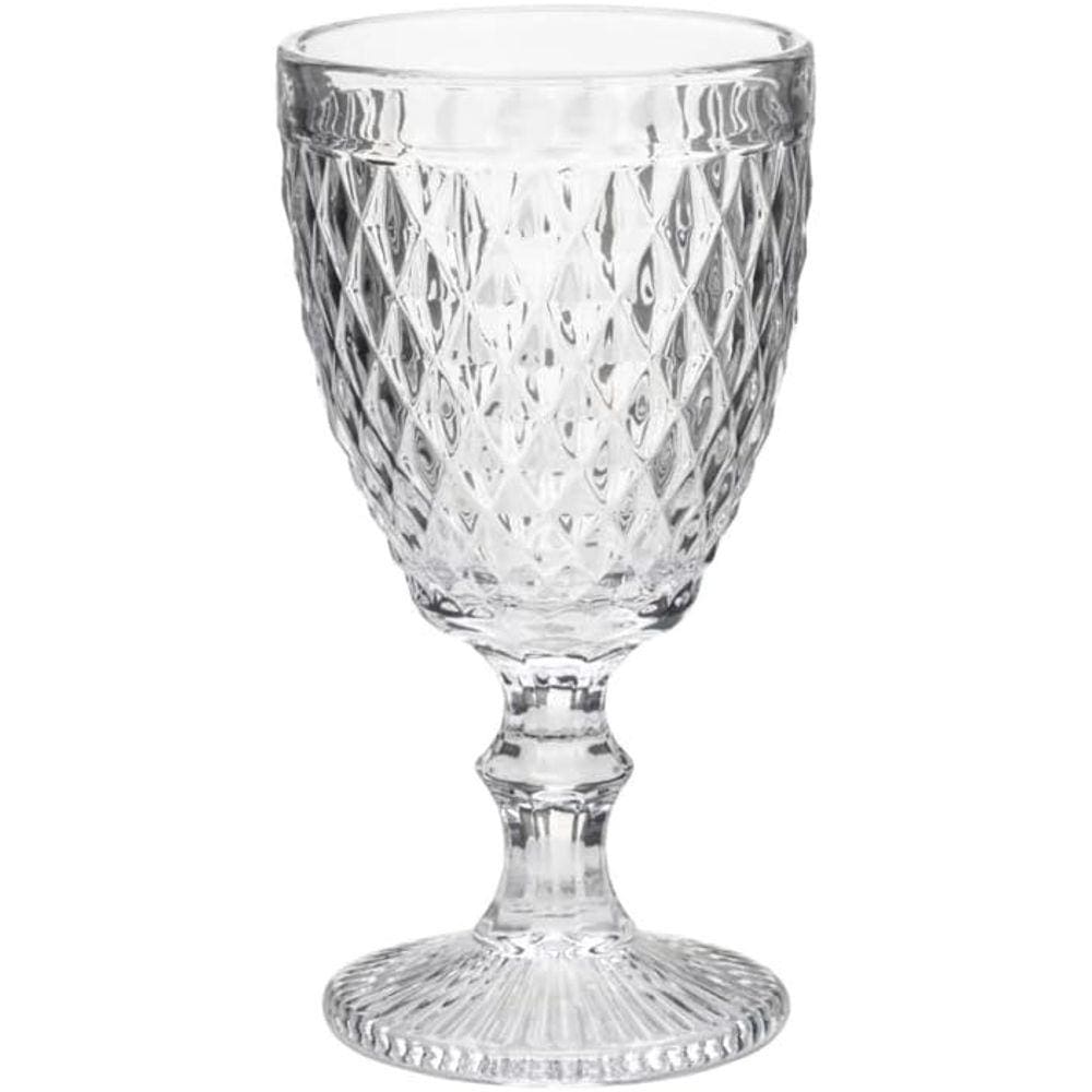 Conjunto 06 Taças Vidro Bico Abacaxi 325Ml