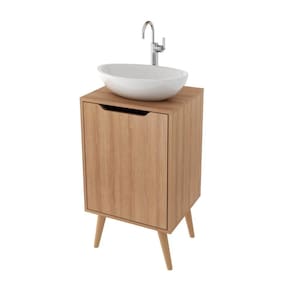 Gabinete para Banheiro BN3641 Tecnomobili Marrom