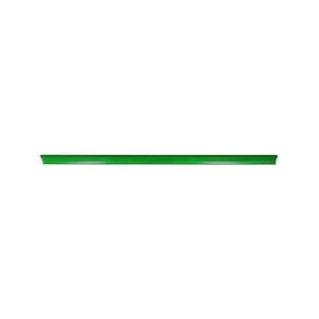 Porta Etiqueta Simples Verde Com Acrílico New Plus/plus - Sa Gôndolas