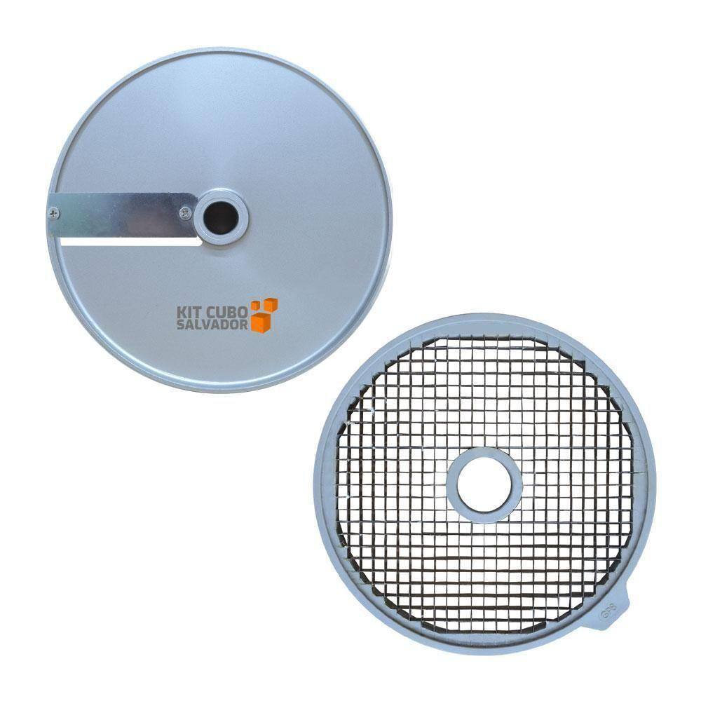 Conjunto De Discos Corte E8 Fatias 8mm E Gc8 Cubos 8mm Para Pa7 Pro 8x8x8mm (pequeno) - Skymsen