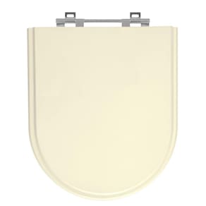 Assento Sanitário Carrara Creme Tampa para Vaso Deca de Madeira Laqueada