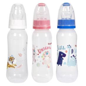 Mamadeira Antivazamento Bico Orto Silicone 240ml +6 Meses - BabyGo
