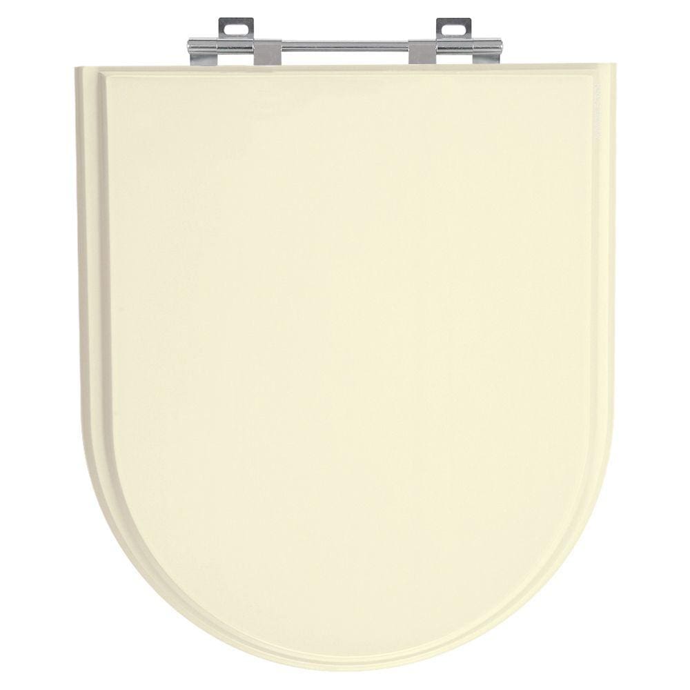Assento Sanitário Duomo Plus Creme Tampa para Vaso Deca de Madeira Laqueada