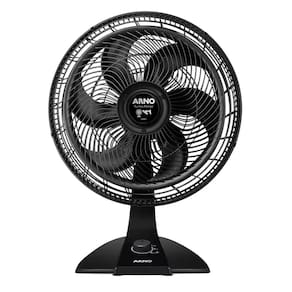 Ventilador 2 em 1 Arno Mesa/Parede Turbo Force Preto VF42 - 220V