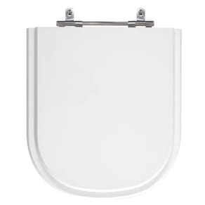 Assento Sanitário Vogue Plus Branco Tampa para Vaso Deca de Madeira Laqueada