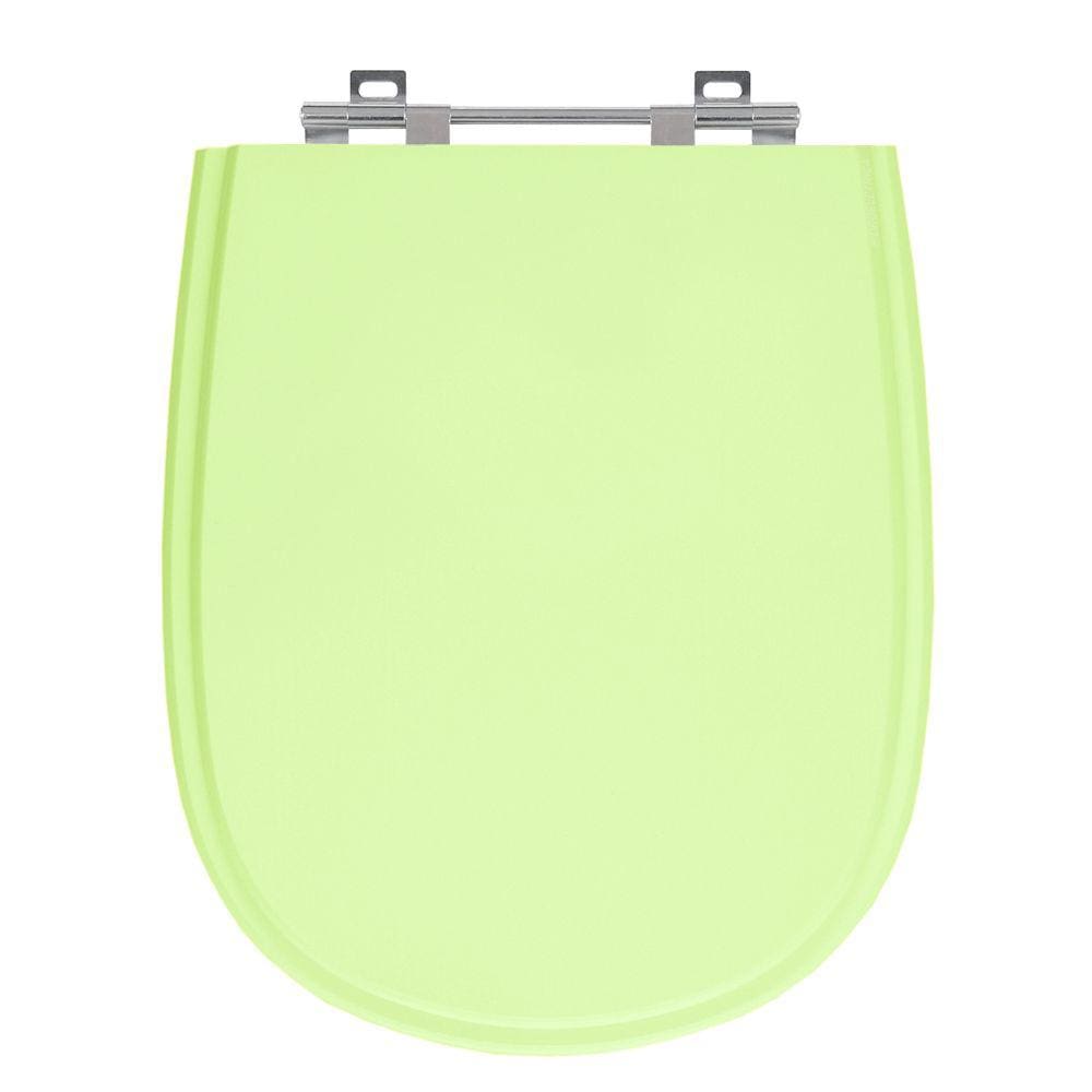 Tampa de Vaso Ezedra Verde Claro Tampa para Vaso Ideal de Madeira Laqueada