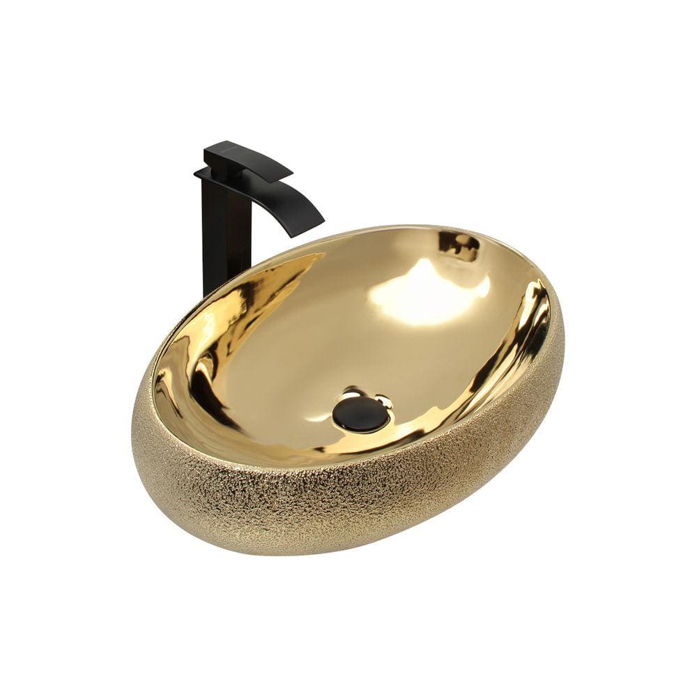 Kit Cuba Pia Louça Cerâmica Banheiro C/Torn e Vál Preta 84