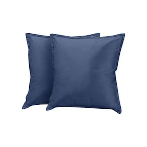 Kit 2 Almofadas Decorativas Bali Veludo Azul