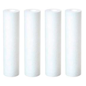Refil Filtro Cavalete Polipropileno Liso 10 X 2 1/2, 4 Peças