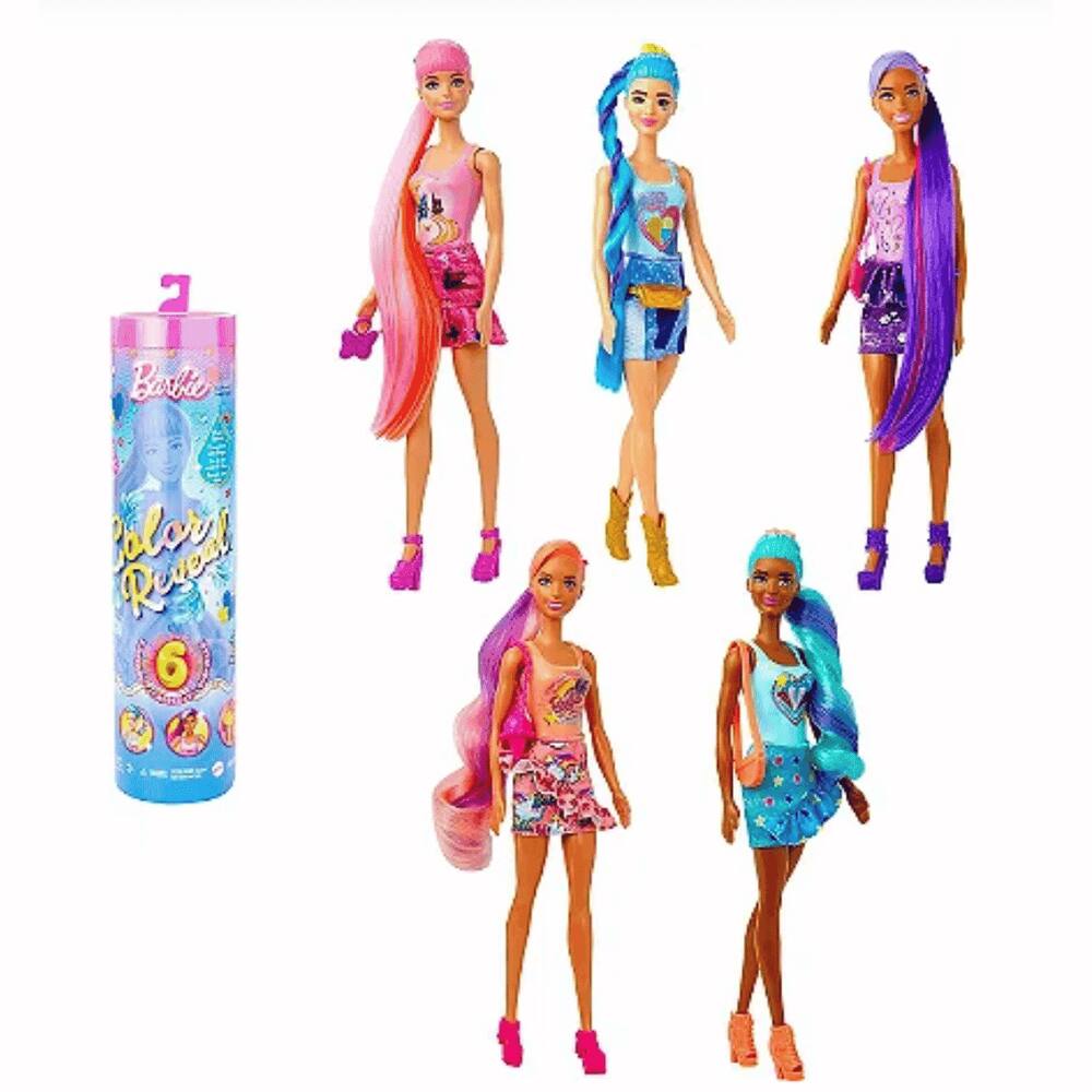 Boneca Barbie - Color Reveal - Frutas Doces - HLF83 - Mattel