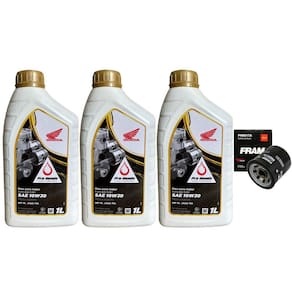 Kit Óleo 10w30, Filtro Oleo Ph6017a Shadow 750 2006 Á 2013