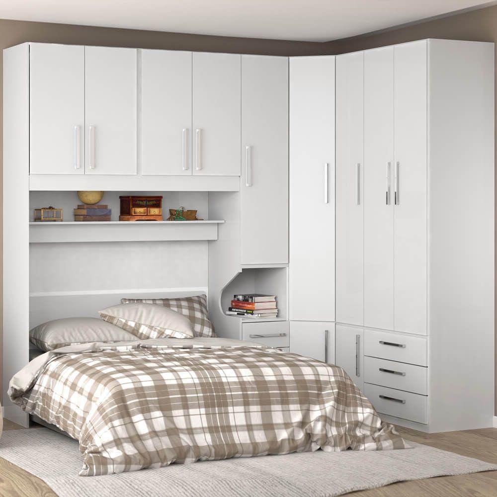 Dormitório De Casal 1218 Direito Branco