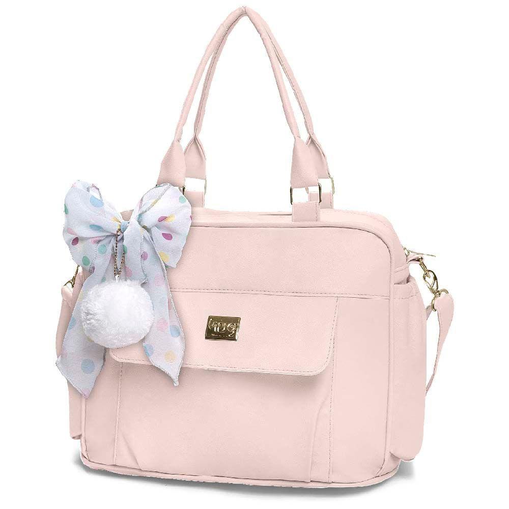 Bolsa Maternidade Requinte Hug Cor Rosa