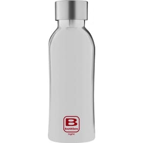 Garrafa Térmica 530ml Squeeze Academia Prata Light Bugatti
