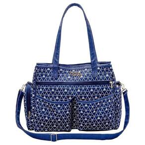 Bolsa Maternidade com Trocador Jujuba Hug Cor Azul Marinho