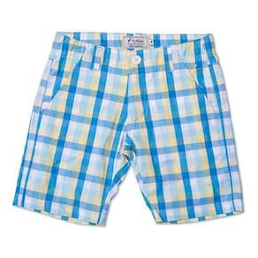 Bermuda Sarja Infantil Masculina Turquesa Toffee - Nº02