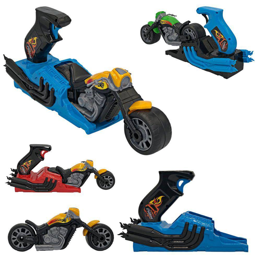 Mini Moto Elétrica Infantil Triciclo Elétrico BZ Cycle Preto com Músicas e  Luzes BARZI MOTORS : : Brinquedos e Jogos