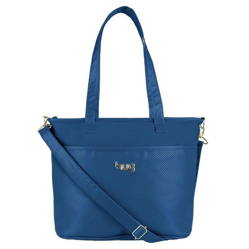 Bolsa Maternidade com Trocador Cafuné Hug Cor Azul Marinho