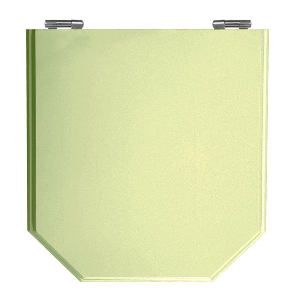 Assento Laqueado Atrium Verde Claro Tampa para Vaso Incepa em Mdf
