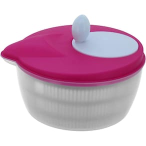 SECADOR SALADA 19x27x24cm PLÁSTICO ROSA