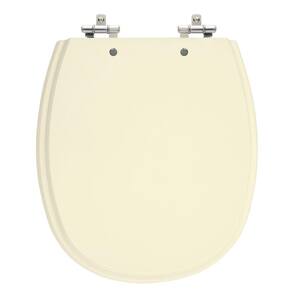 Assento Sanitário Aspen Creme Tampa para Vaso Deca de Madeira Laqueada