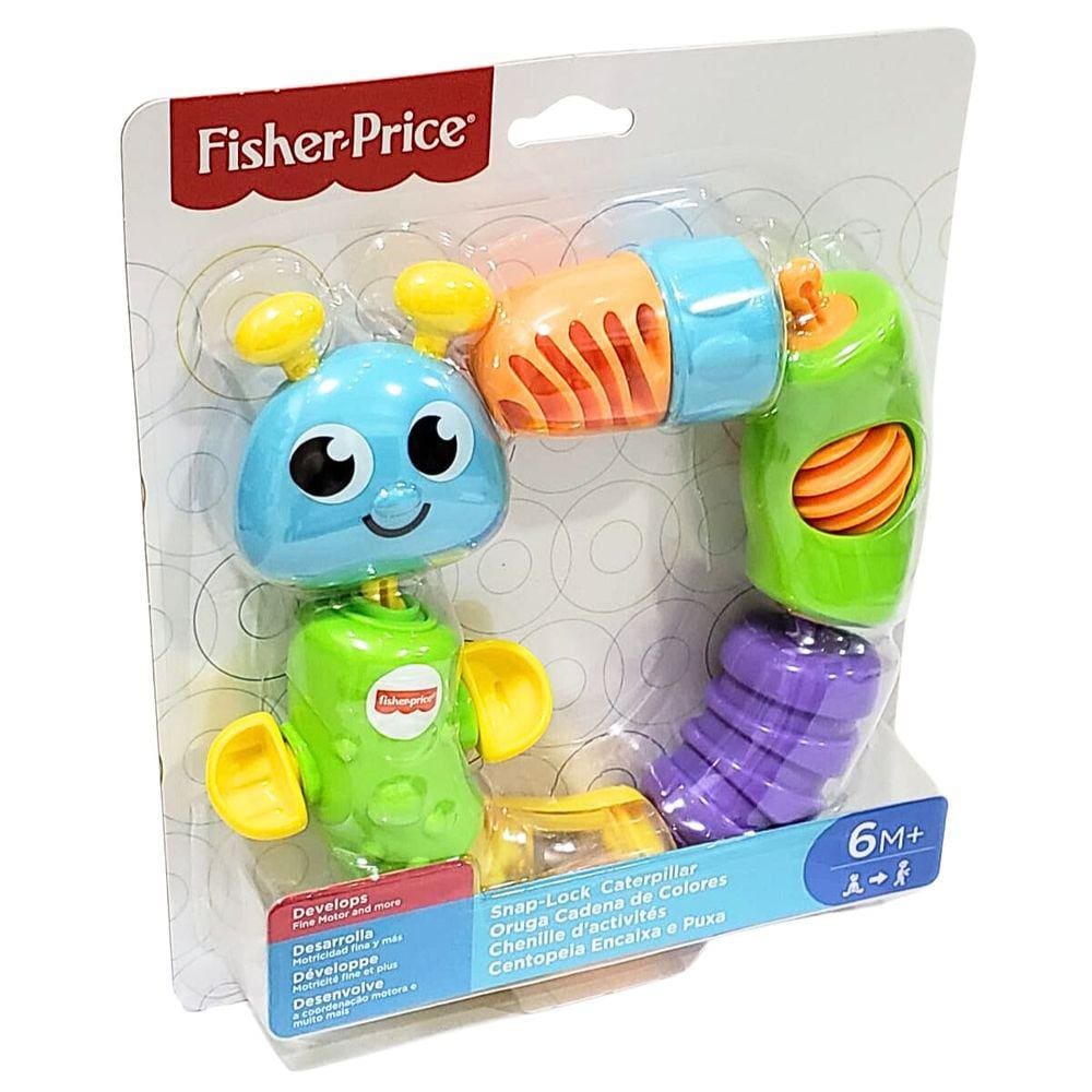 Centopeia de Atividades Encaixa e Puxa Fisher-Price 6M+ W9834