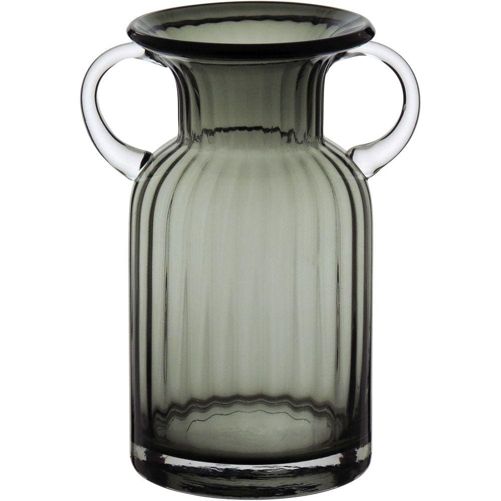 VASO 20x15x15cm VIDRO VERDE