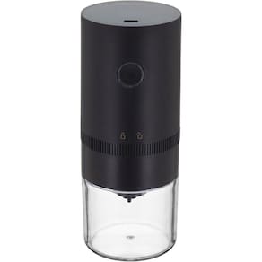 MOEDOR ELETRICO CAFÉ 18x7x7cm PLÁSTICO TRANSP USB