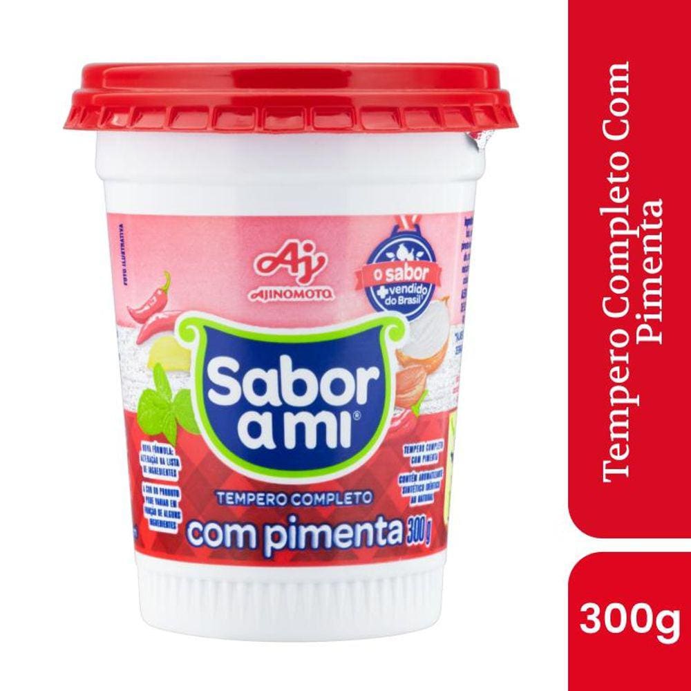 Tempero Completo Sabor A Mi Com Pimenta 300g