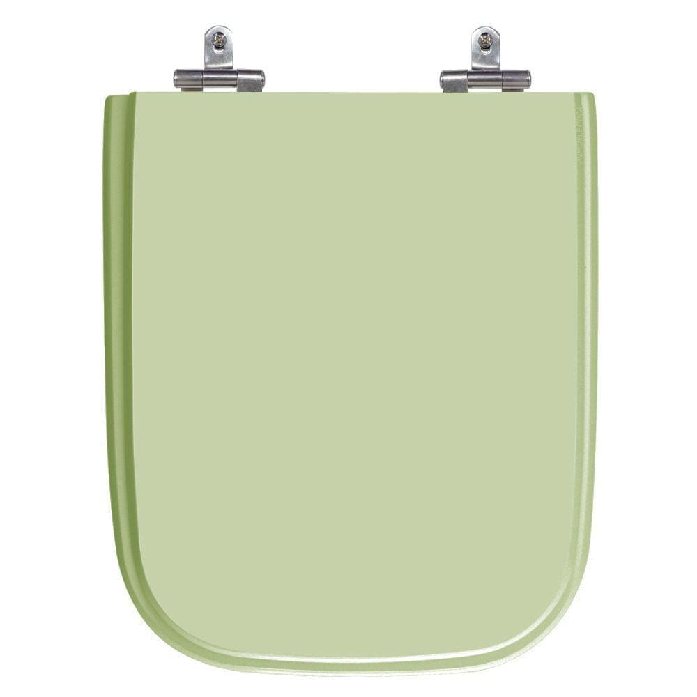 Assento Laqueado Tivoli Verde Claro Tampa para Vaso Ideal Standard em Mdf