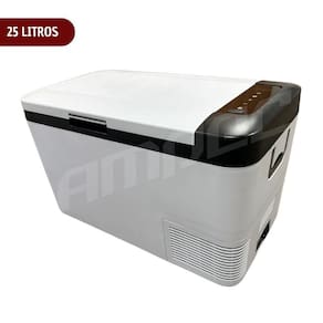 Geladeira 25 Litros 12V/24V 110V/220V Caminhão Ônibus Van