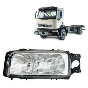 Farol Principal Deitado Compatível Volvo Vm 17 23 Esquerdo